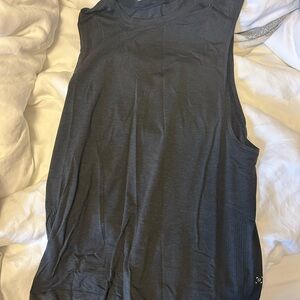 Male Lululemon Sleeveless Black Top